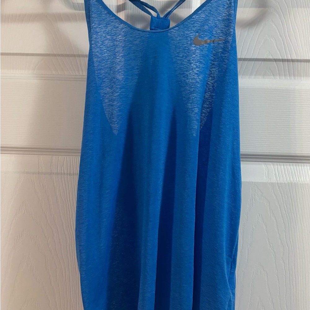 Nike Women's Blue Tank Top